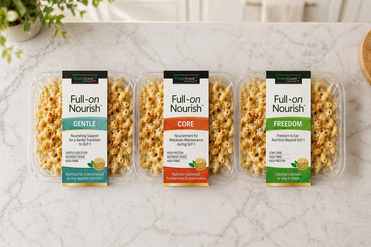 Full-on Nourish 3 pack range